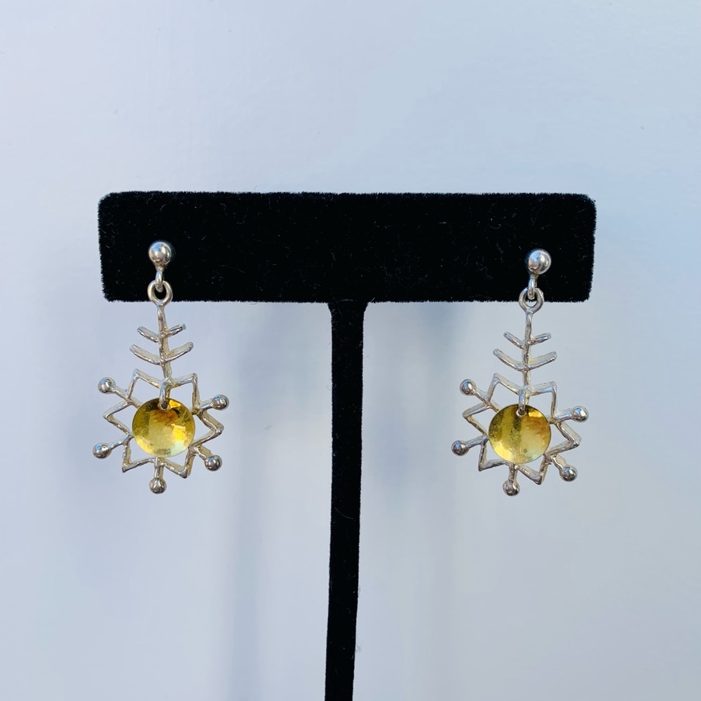 Snowflake Earrings